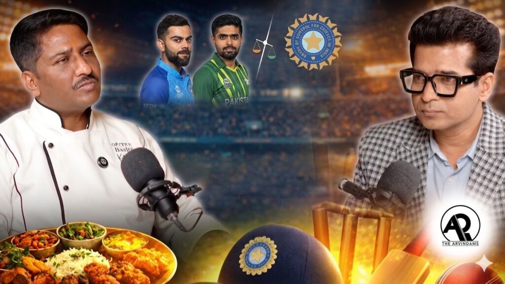 Chef Arun at the Arvindams Podcast
